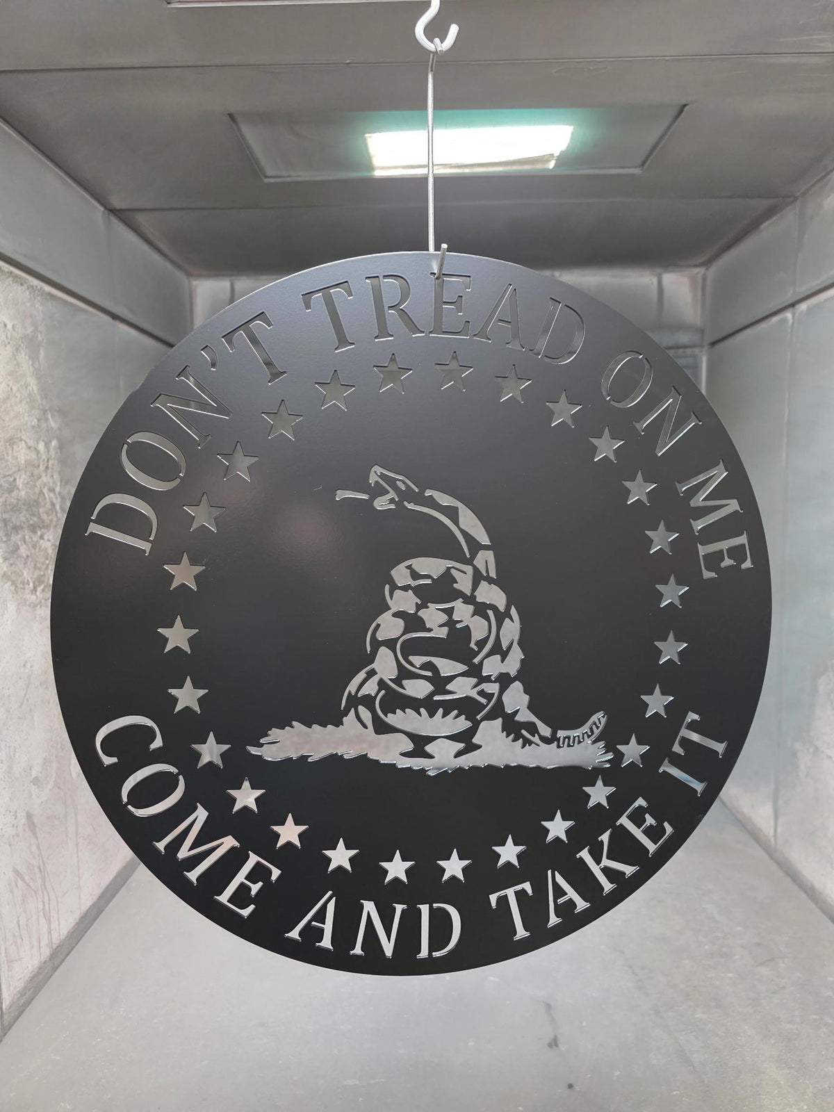 Don’t Tread On Me Metal Sign
