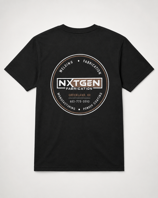 Nxtgen Fabrication Gildan Softstyle T-Shirt – Black