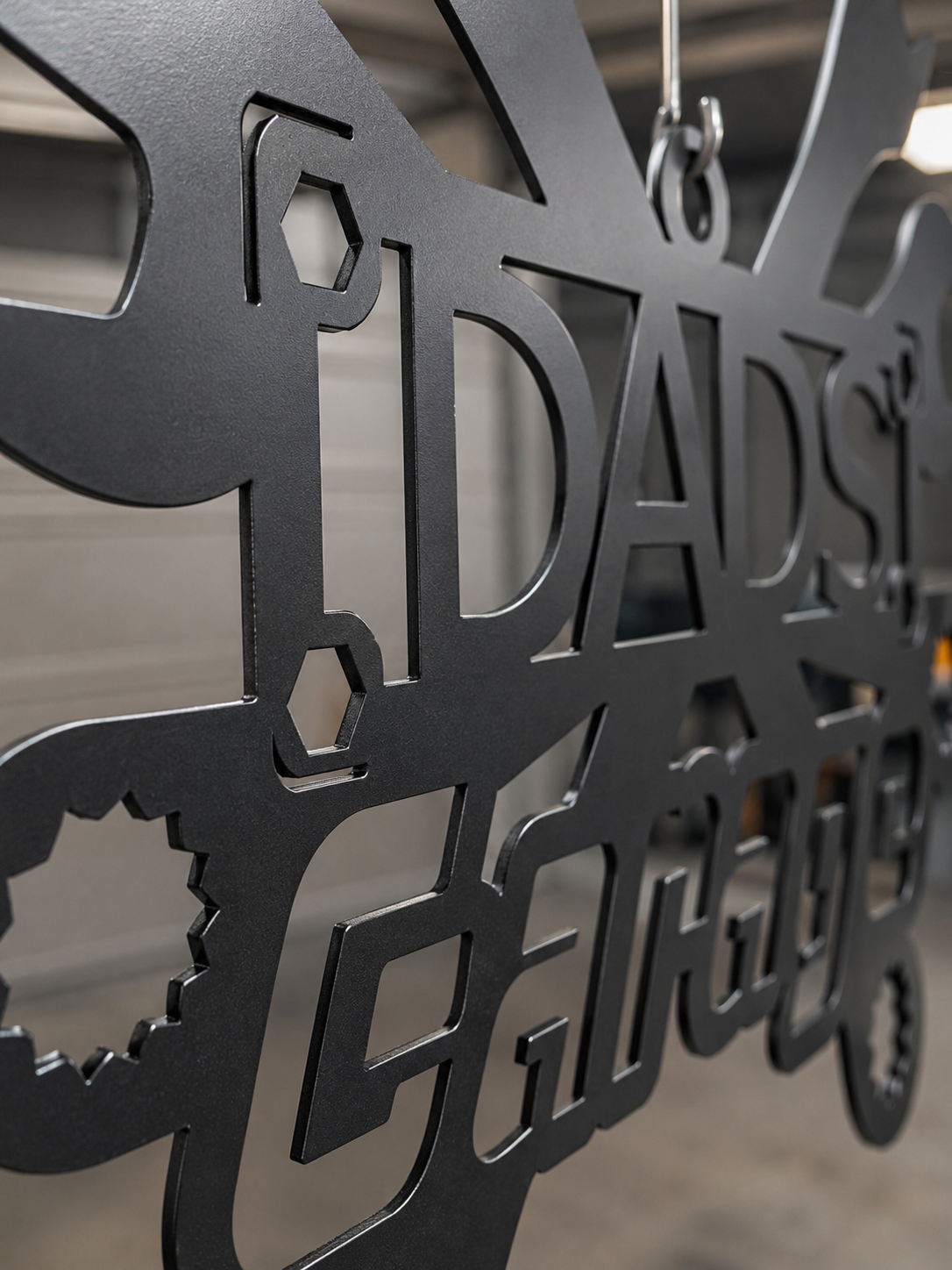 Custom Garage Metal Sign | Personalized Steel Wall Decor